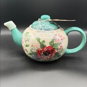 The Pioneer Woman Floral Teapot